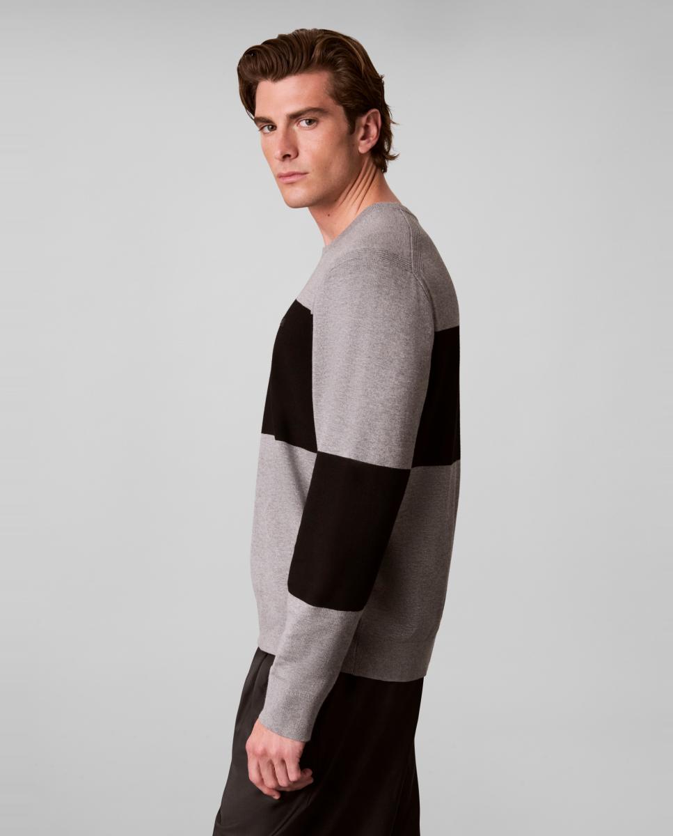 JERSEY CUELLO REDONDO Cinzento-4