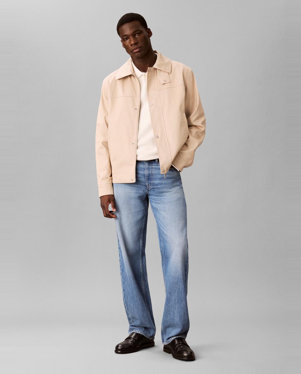 Imagen 6 de Jersey Hombre cuello polo texturizado - Calvin Klein - Blanco Blanco