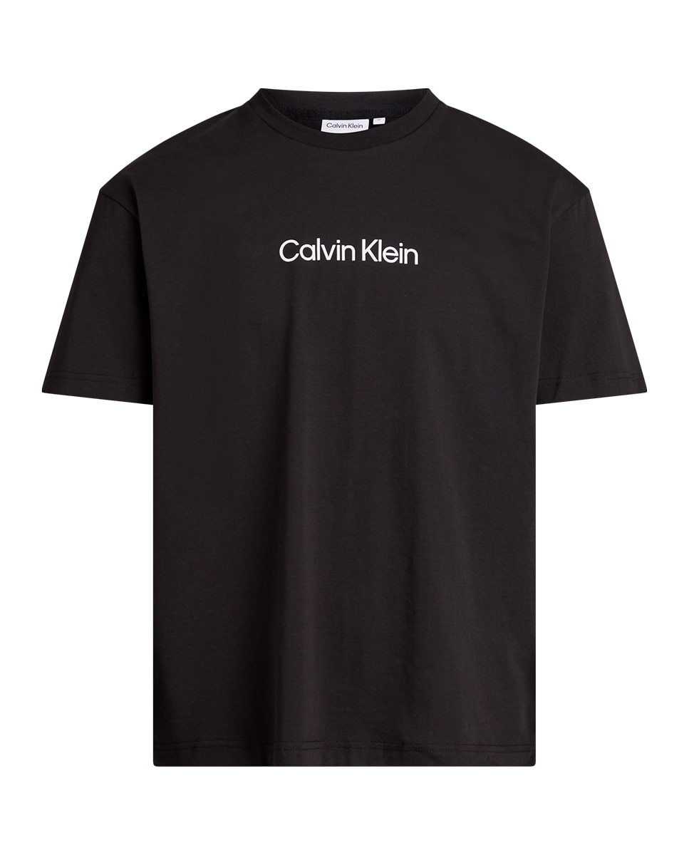 T-shirt de homem de manga curta Preto-2