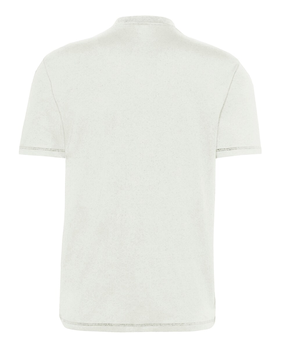 T-shirt com Logótipo Bordado Branco-5