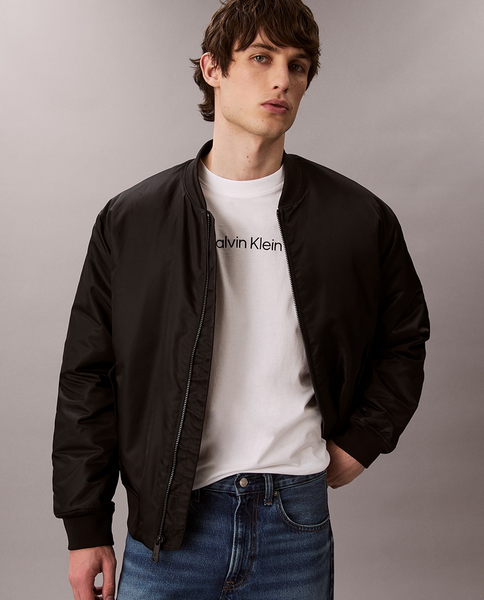T-shirt com Logótipo Estampado Branco-4
