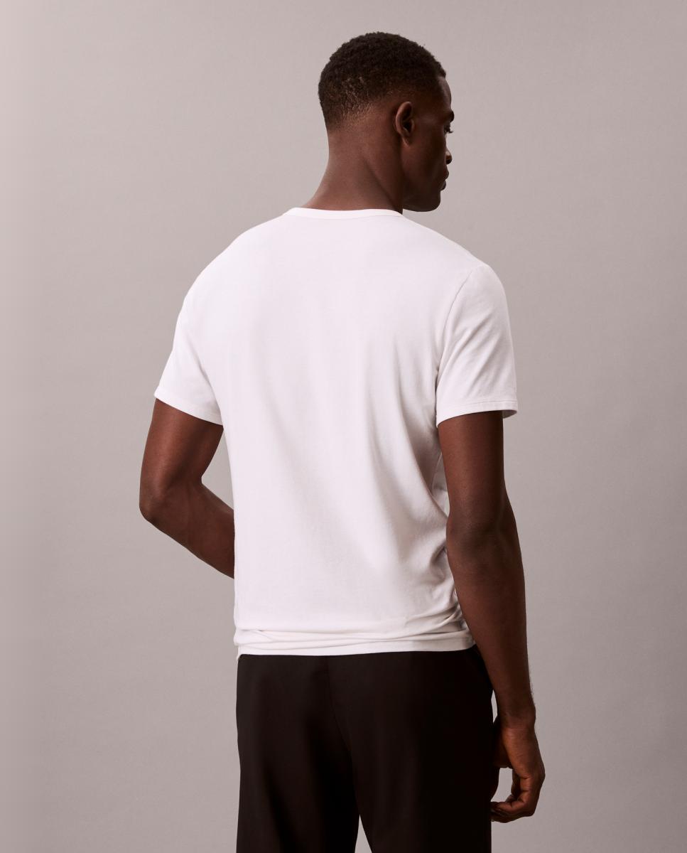 T-shirt de Algodão Branco-2