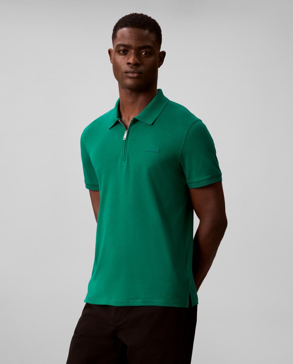 Imagem 0 de Polo com Meio Fecho de Correr