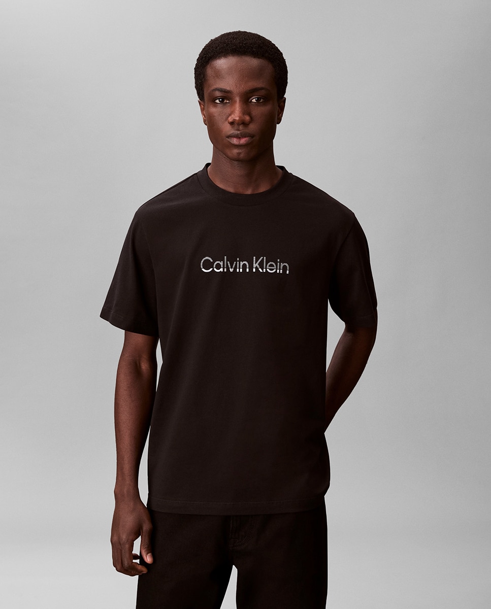 Imagem 0 de T-shirt com Logótipo Metalizado