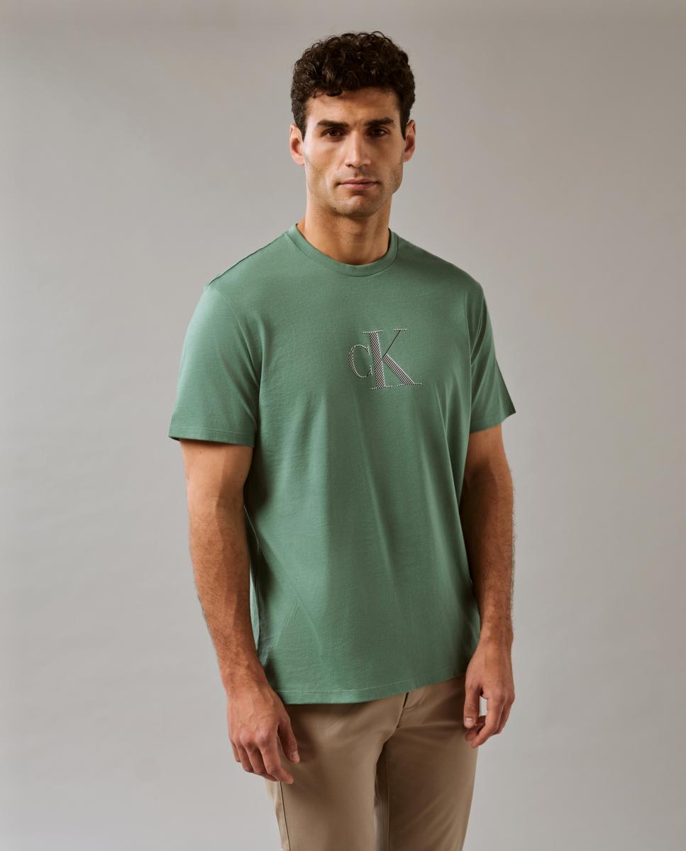 Imagem 0 de T-shirt com Logótipo às Riscas