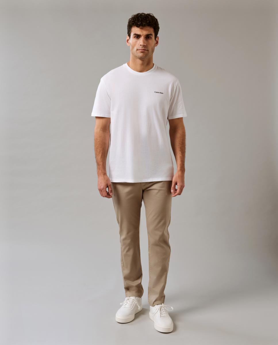 T-shirt de Algodão Branco-4