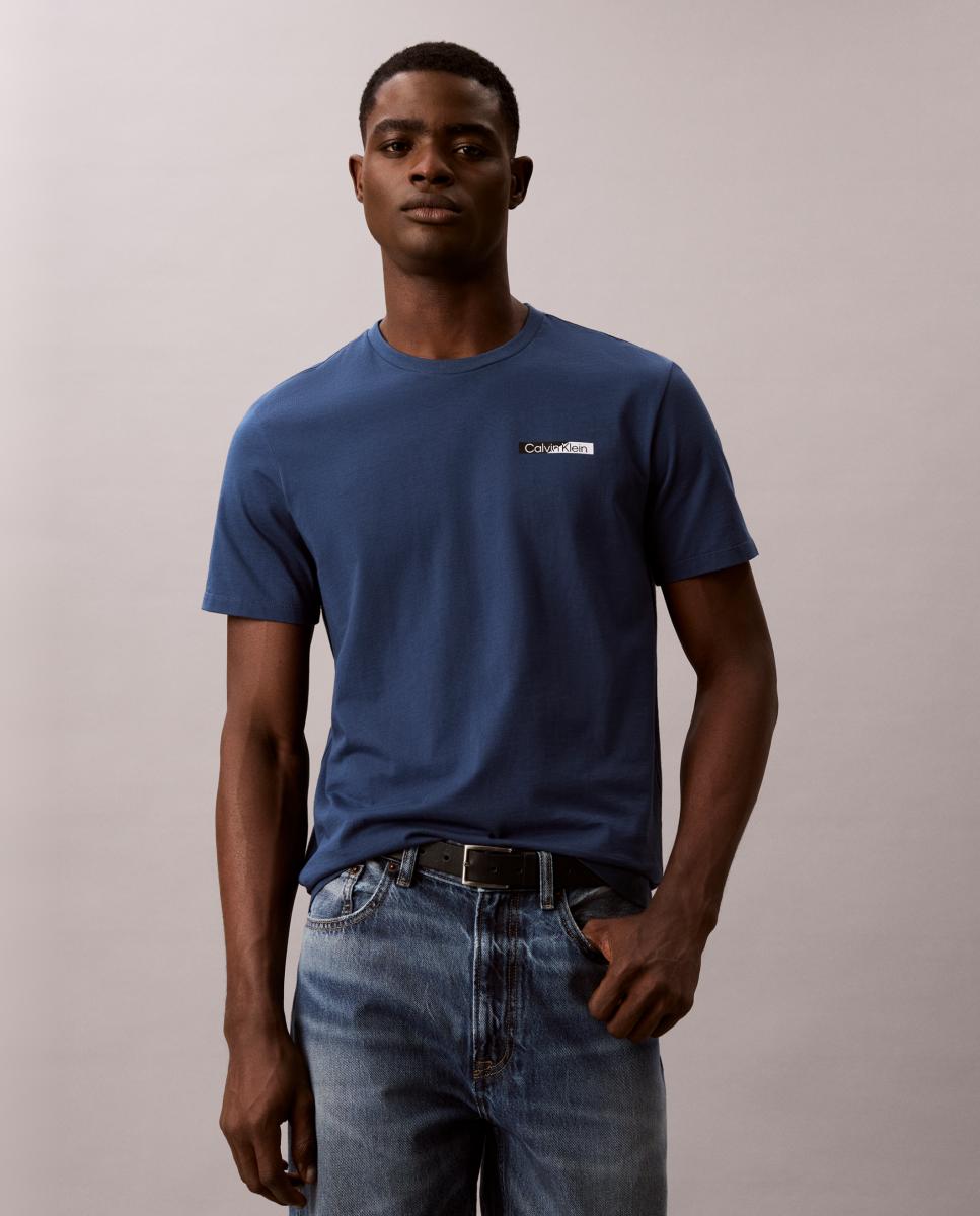 Imagem 0 de T-shirt de Algodão com Estampado Gráfico