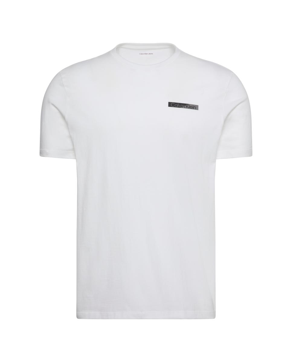 T-shirt de Algodão com Estampado Gráfico Branco-6
