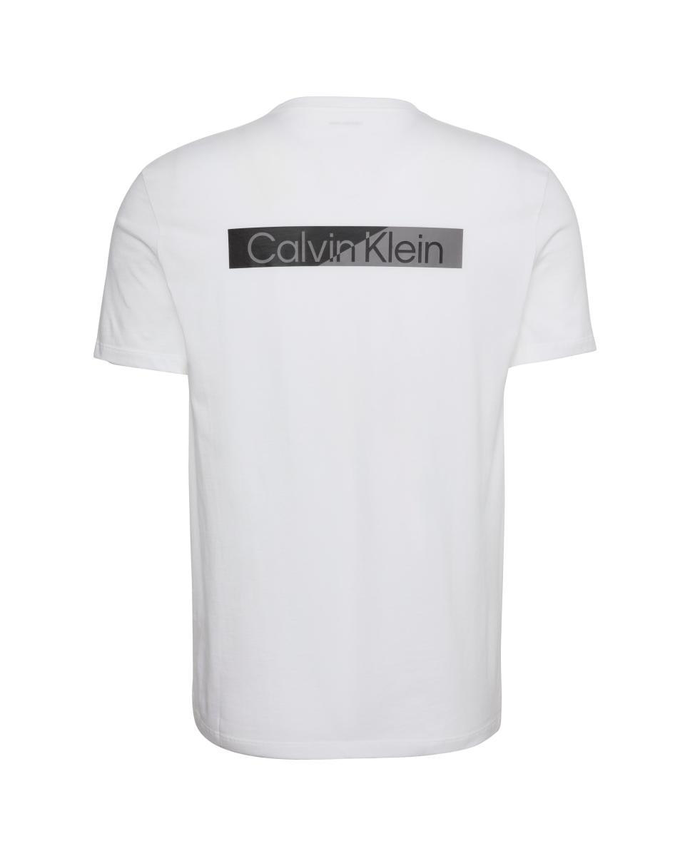 T-shirt de Algodão com Estampado Gráfico Branco-7