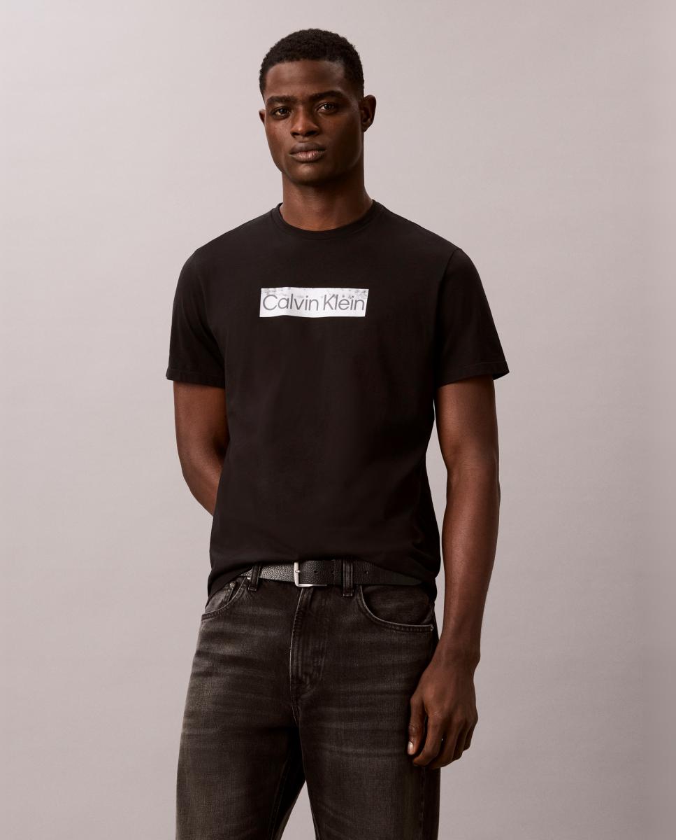 Imagem 0 de T-shirt de Algodão com Logótipo no Peito