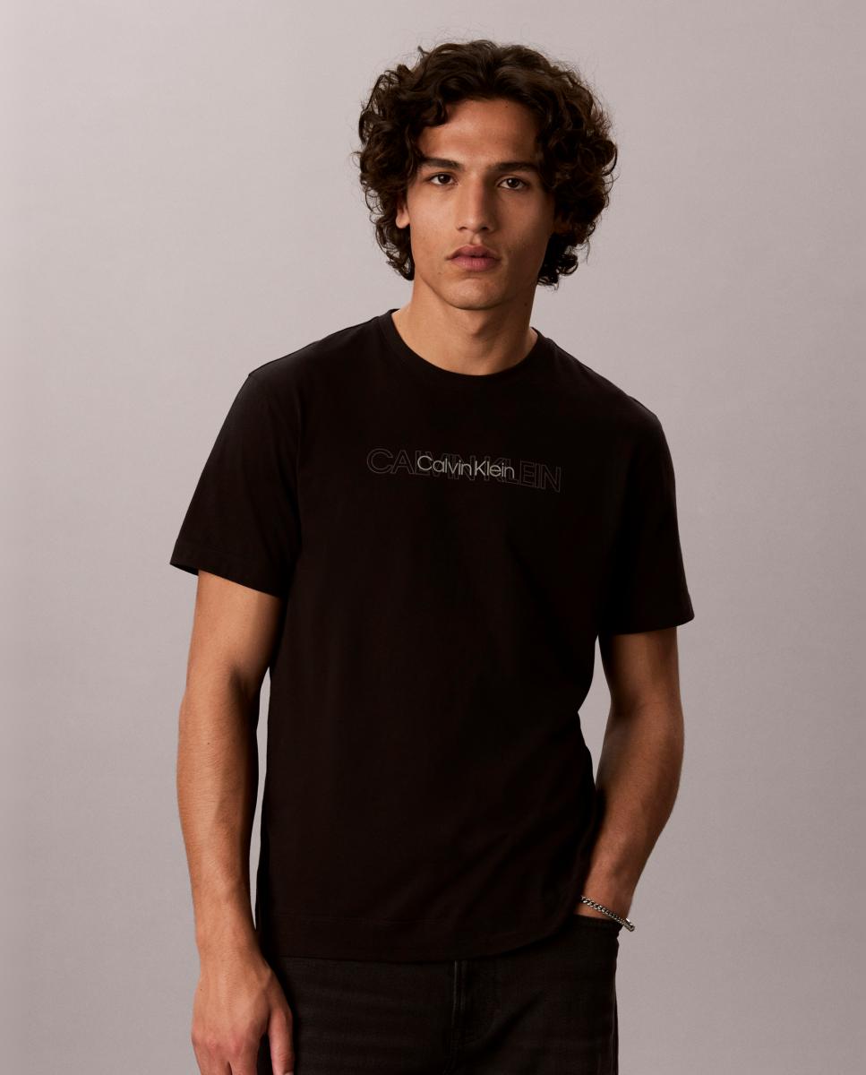 CAMISETA MANGA CORTA Preto-4