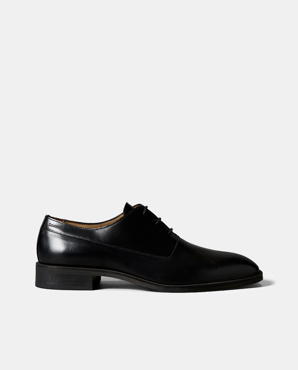 Sapatos Clássicos em Pele Preto-1