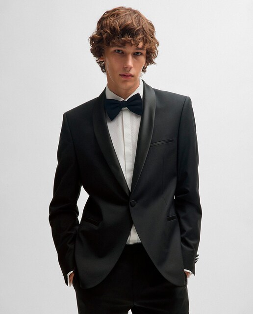 Imagem 0 de Casaco de Smoking Extra Slim Fit em Mistura de Lã