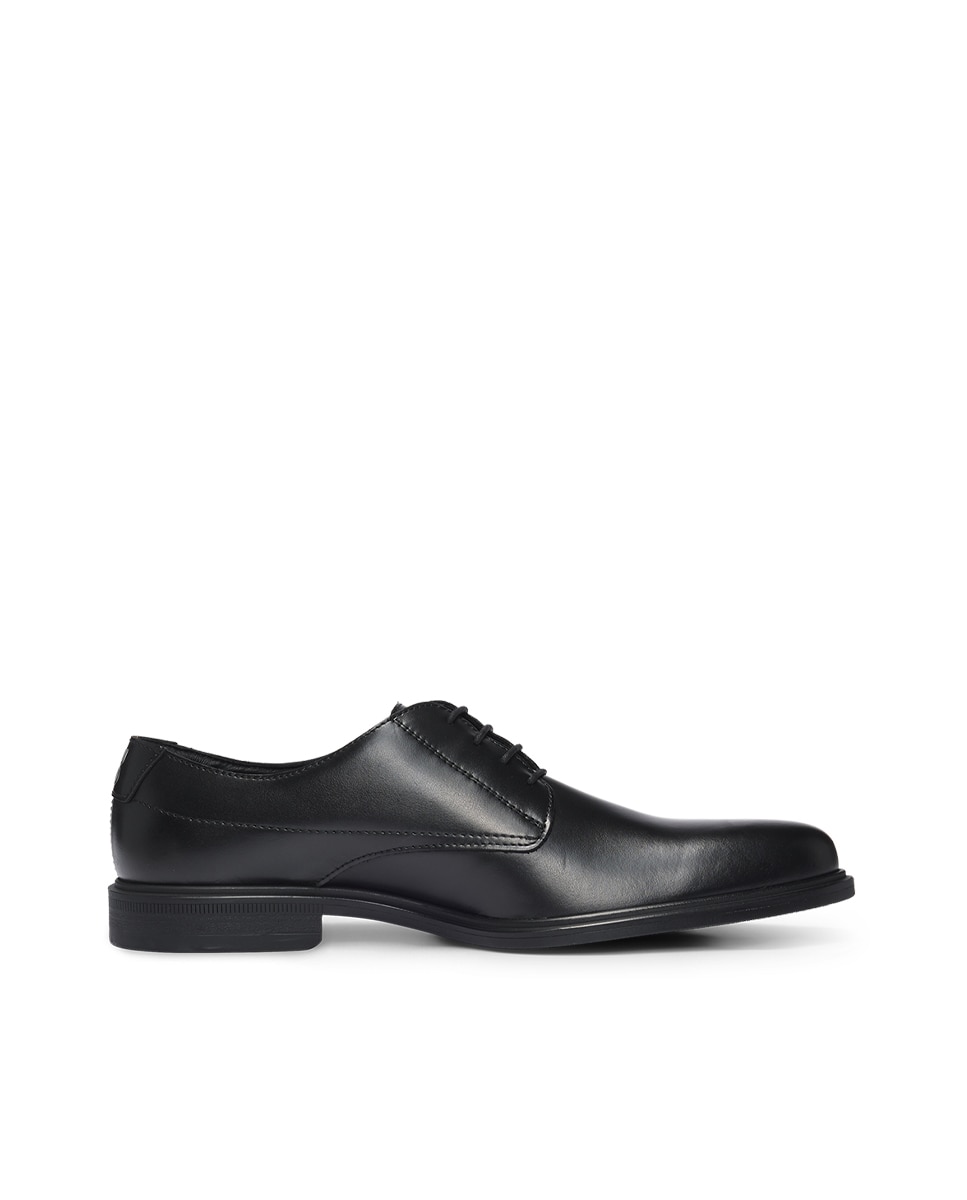 Imagem 0 de Sapatos Derby em Pele Tipo Napa com Logótipo Gravado