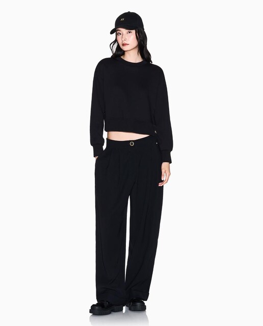 Imagem 0 de Calças largas com pinças