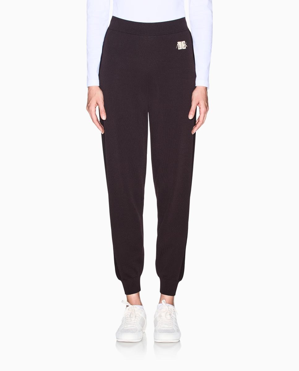 Joggers de Viscose Castanho-escuro-3
