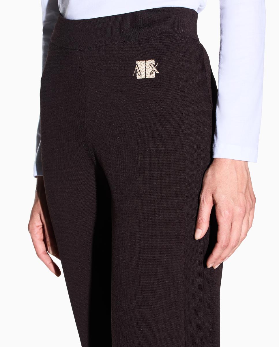 Joggers de Viscose Castanho-escuro-4