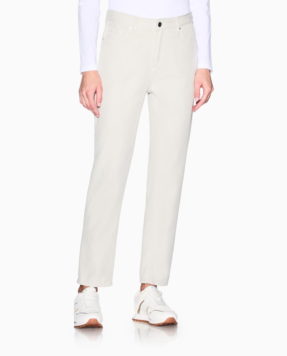 Imagem 0 de Jeans Boyfriend J16 de Cintura Média em Mistura de Lyocell