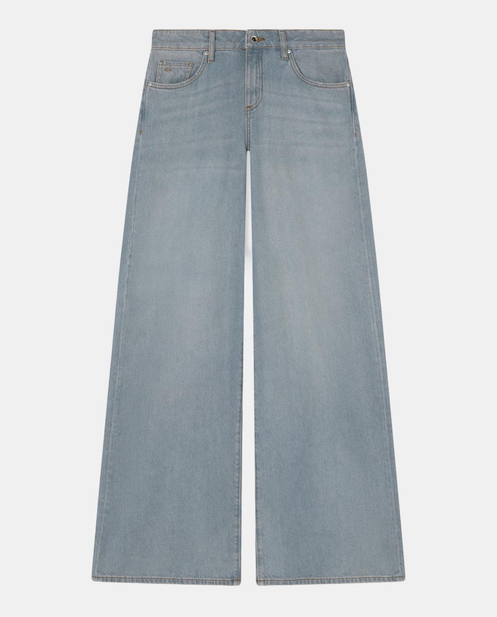 Jeans Bootcut Loose J17 em Ganga Premium Azul-índigo-3