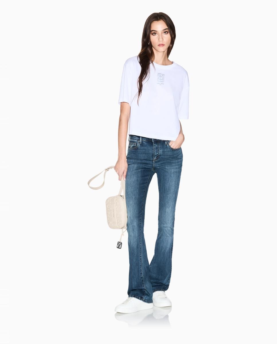 Calças de 5 Bolsos J38 Azul-índigo-2