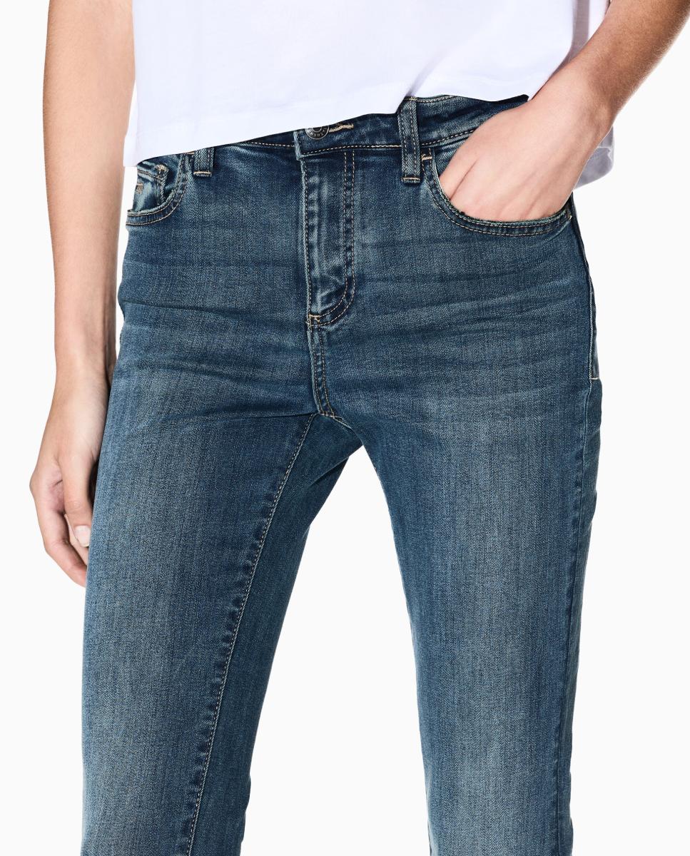 Calças de 5 Bolsos J38 Azul-índigo-5