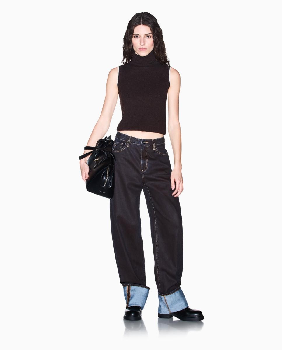 Imagem 0 de Jeans J11 com Bainha Dobrada