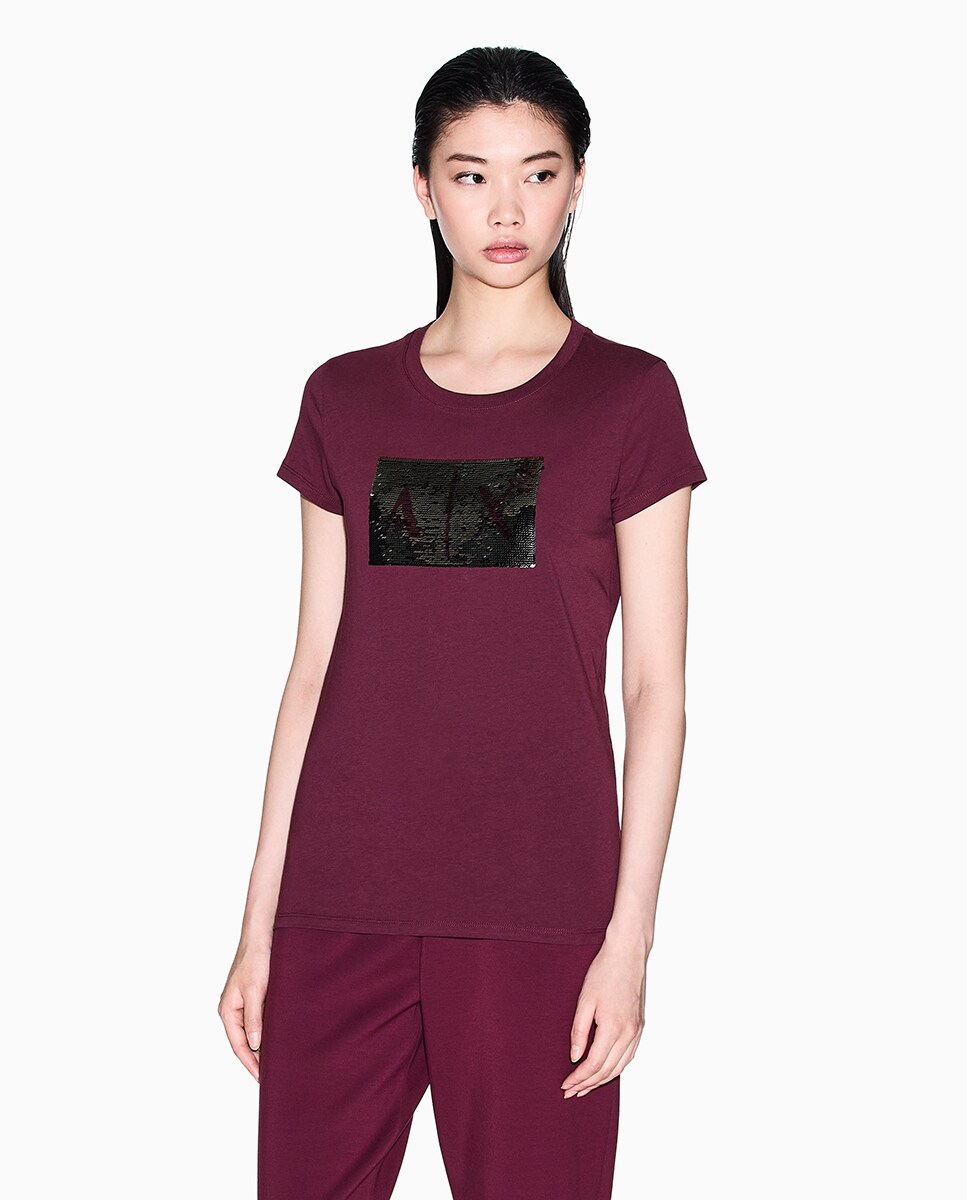 Camiseta El Corte Ingles Armani Exchange Mujer Camiseta De Mujer