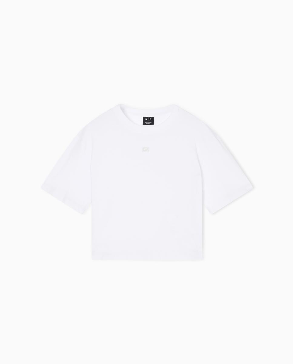 Imagem 0 de T-shirt cropped de manga curta