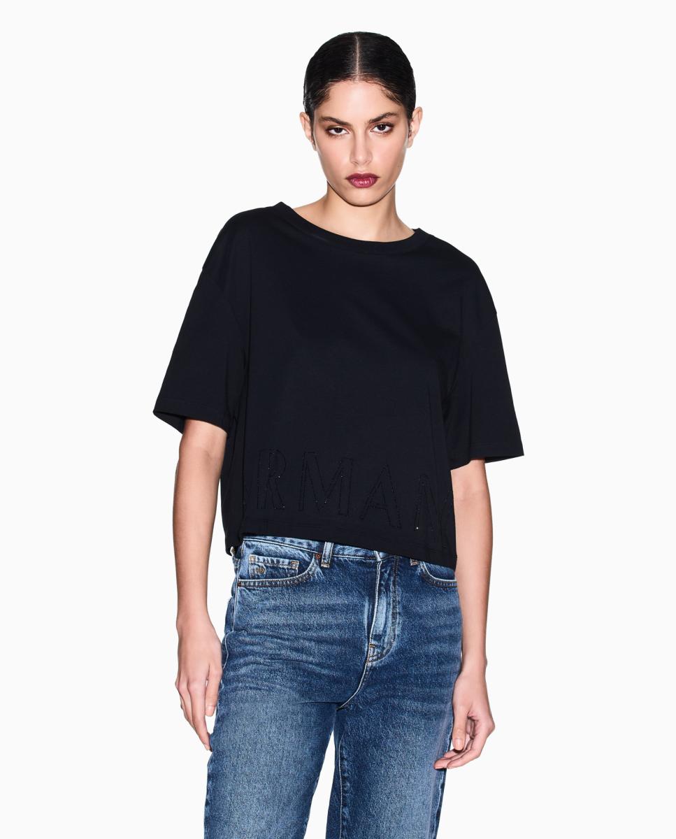 Imagem 0 de T-shirt Cropped de Manga Curta
