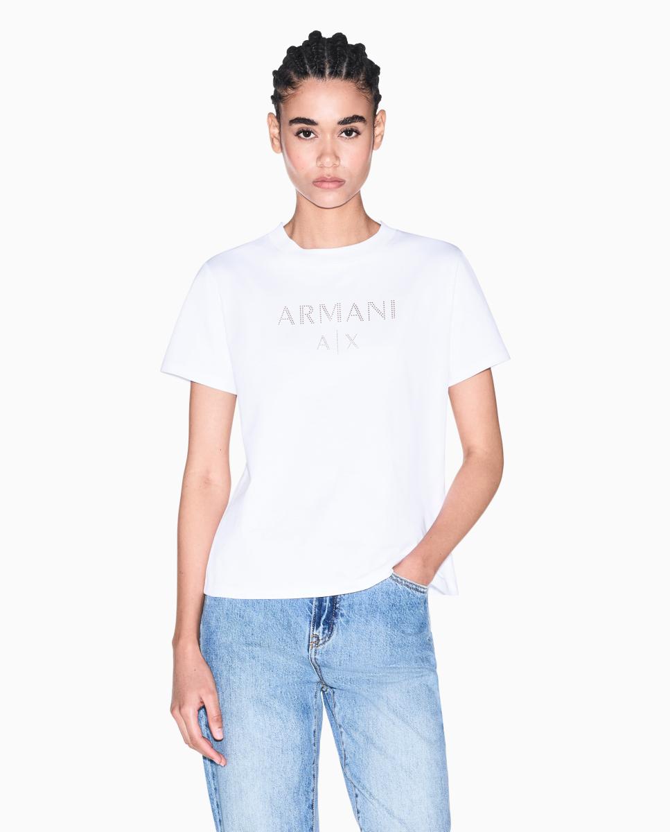 Imagem 0 de T-shirt Boxy Fit com Logótipo de Pedras