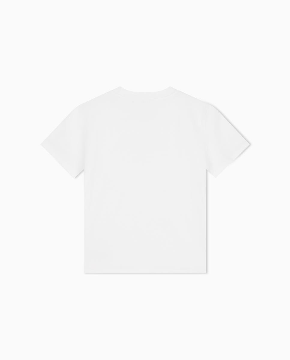 T-shirt Boxy Fit com Logótipo de Pedras Preto-7