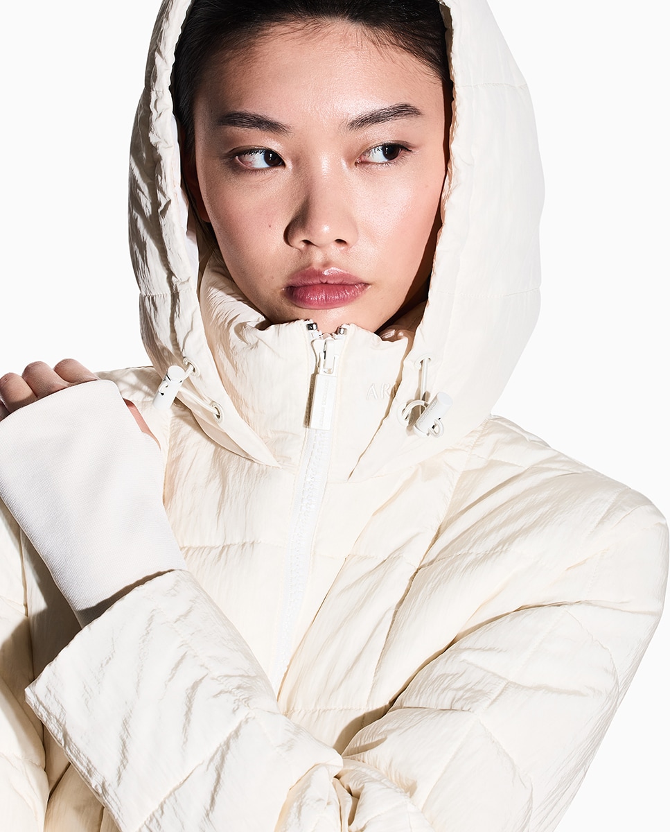 Blusão Acolchoado Curto Cru-3