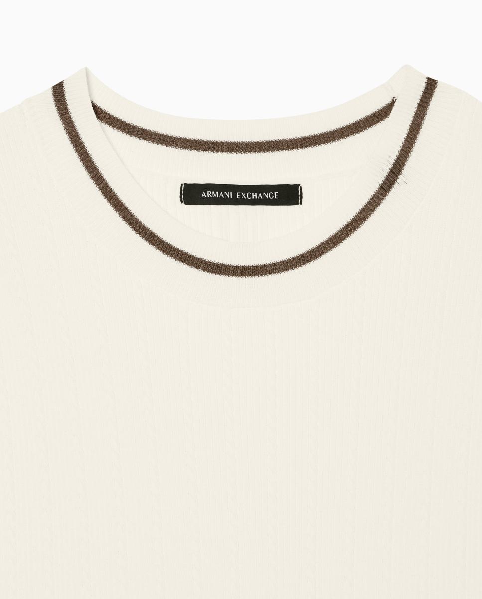 Top de Malha com Viscose Cru-3