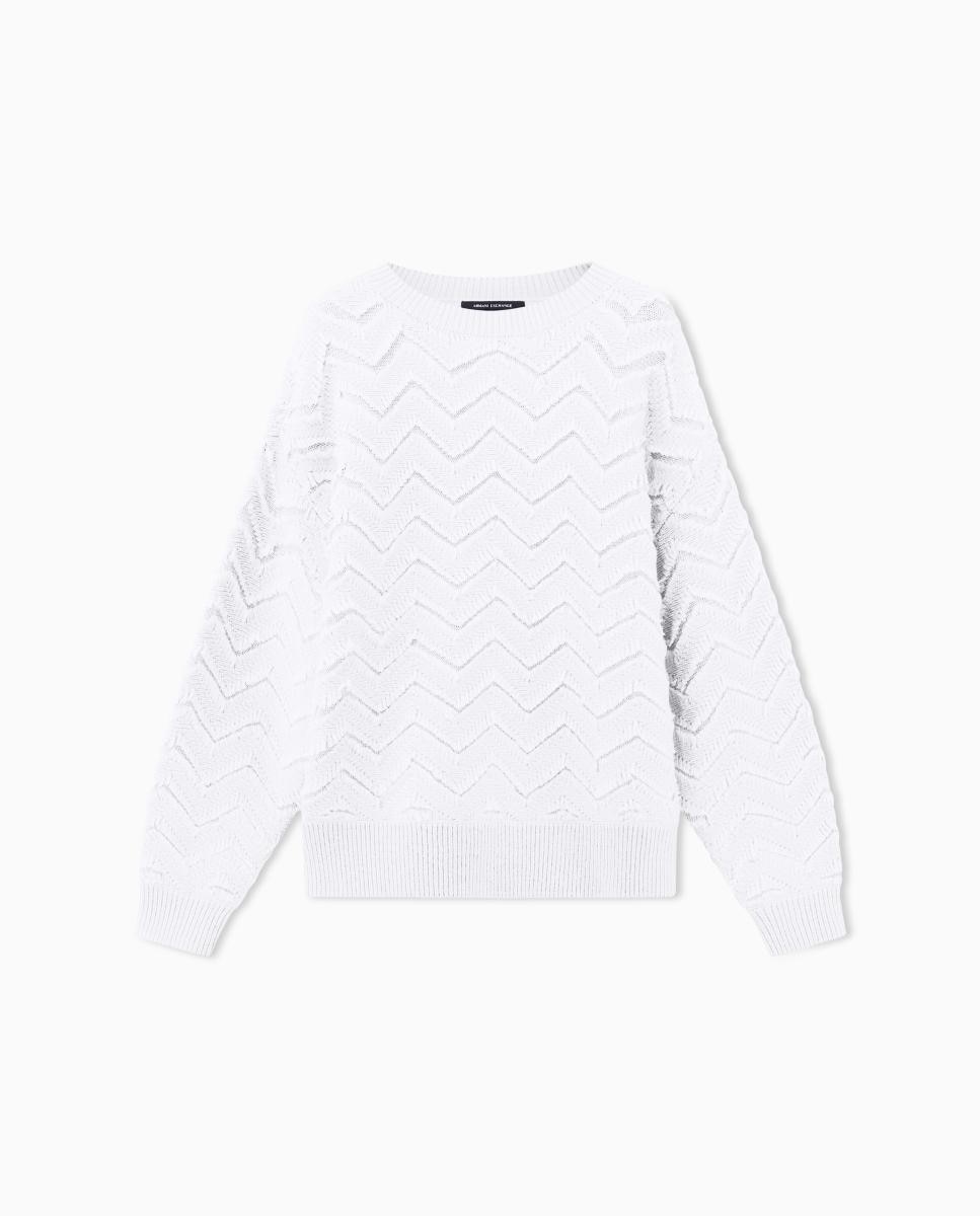 Camisola de malha com franjas Cinzento-claro-6