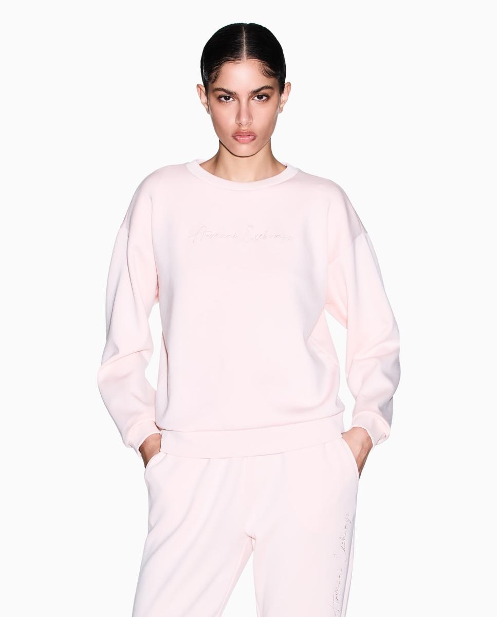 Imagem 0 de Sweatshirt com Decote Redondo e Logótipo Bordado