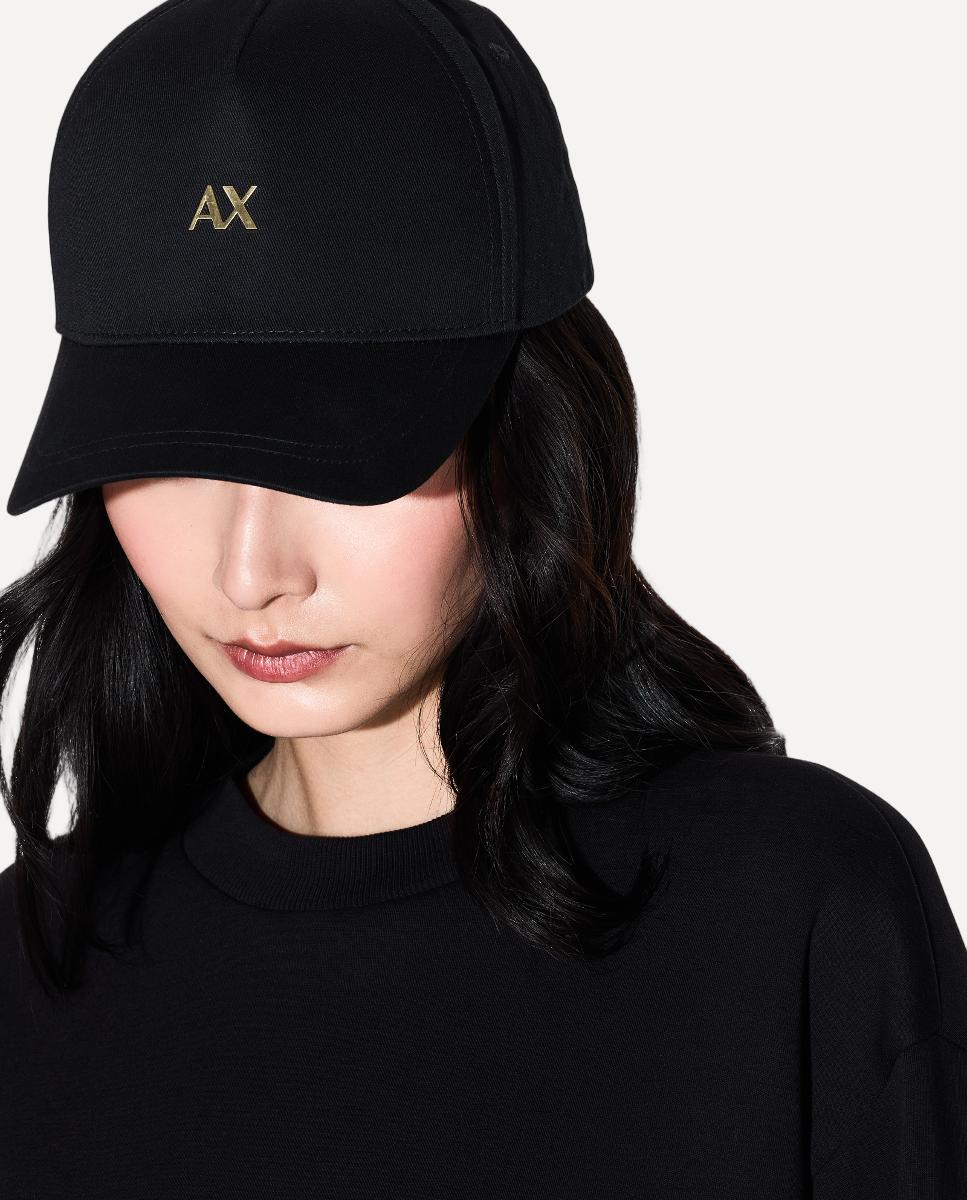 Boné com Logótipo a Condizer Preto-2