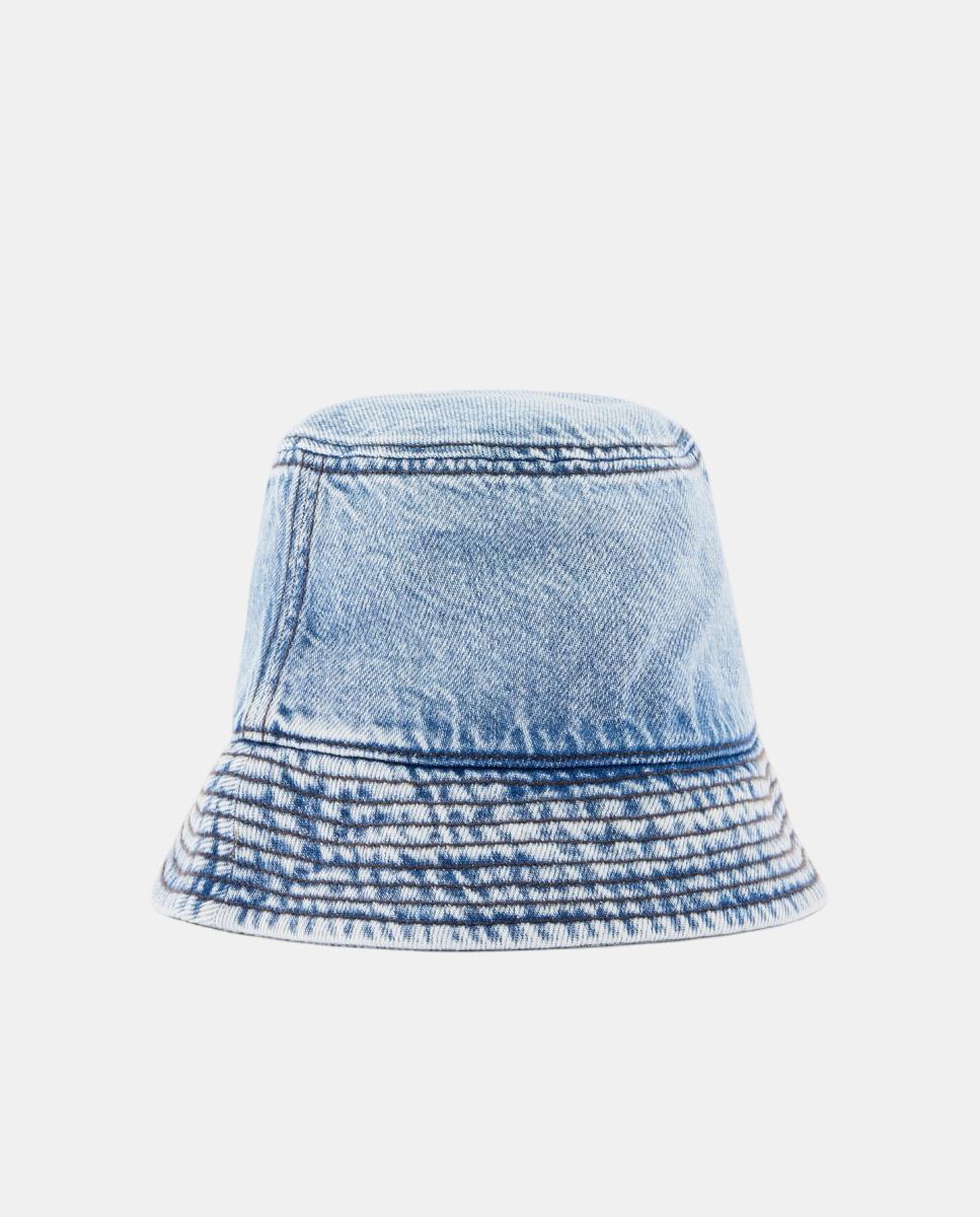 Gorro Estilo Pescador de Ganga Azul-índigo-3