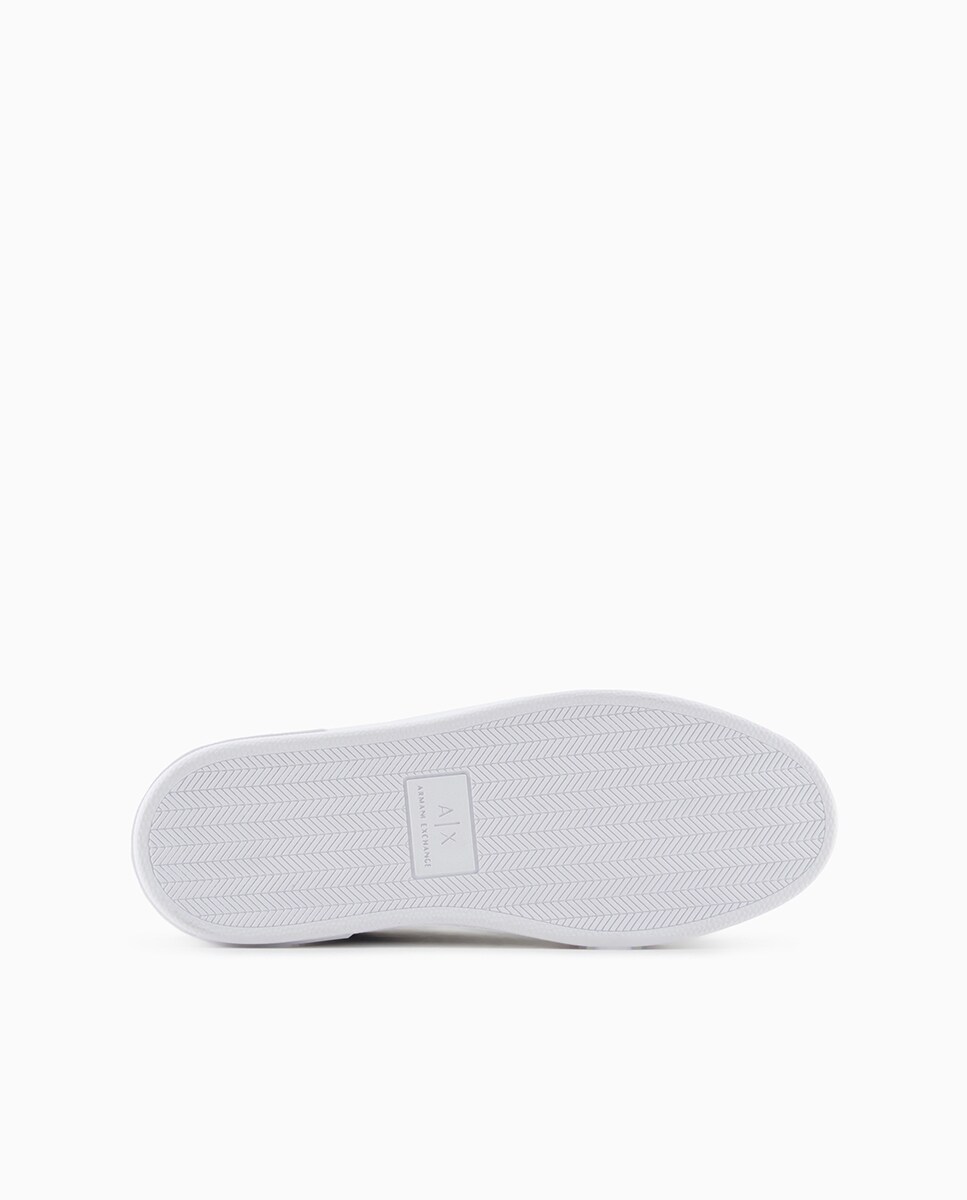 Sapatilhas com Logótipo de Jacquard e Tornozelo Metalizado Preto-7