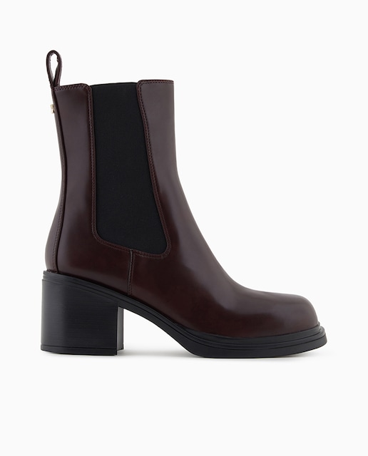 Imagen 0 de Botas Chelsea de mujer con tacón y goma