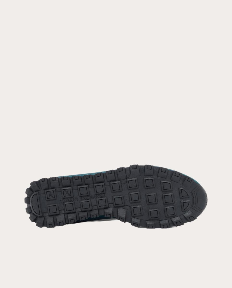 Sapatilhas Retro Runner em Mistura de Materiais Bege-6