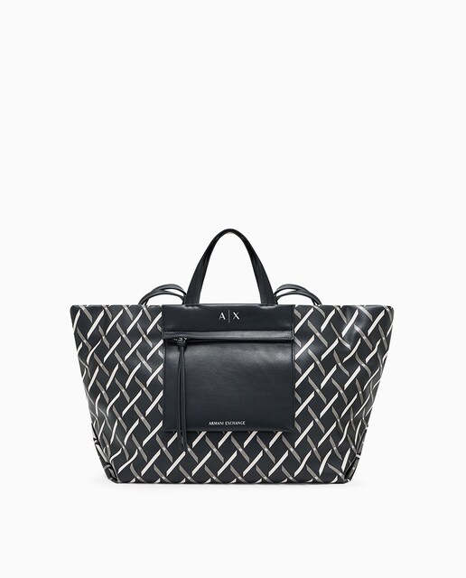 Imagem 0 de Mala Shopper "Nathalie" Tamanho L com All Over Print de Logótipo