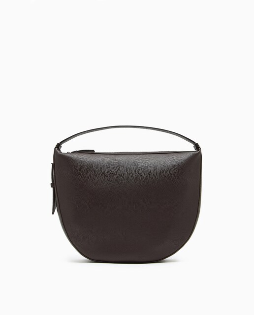 Imagem 0 de Mala Hobo com Fivela a Condizer e Fecho de Correr