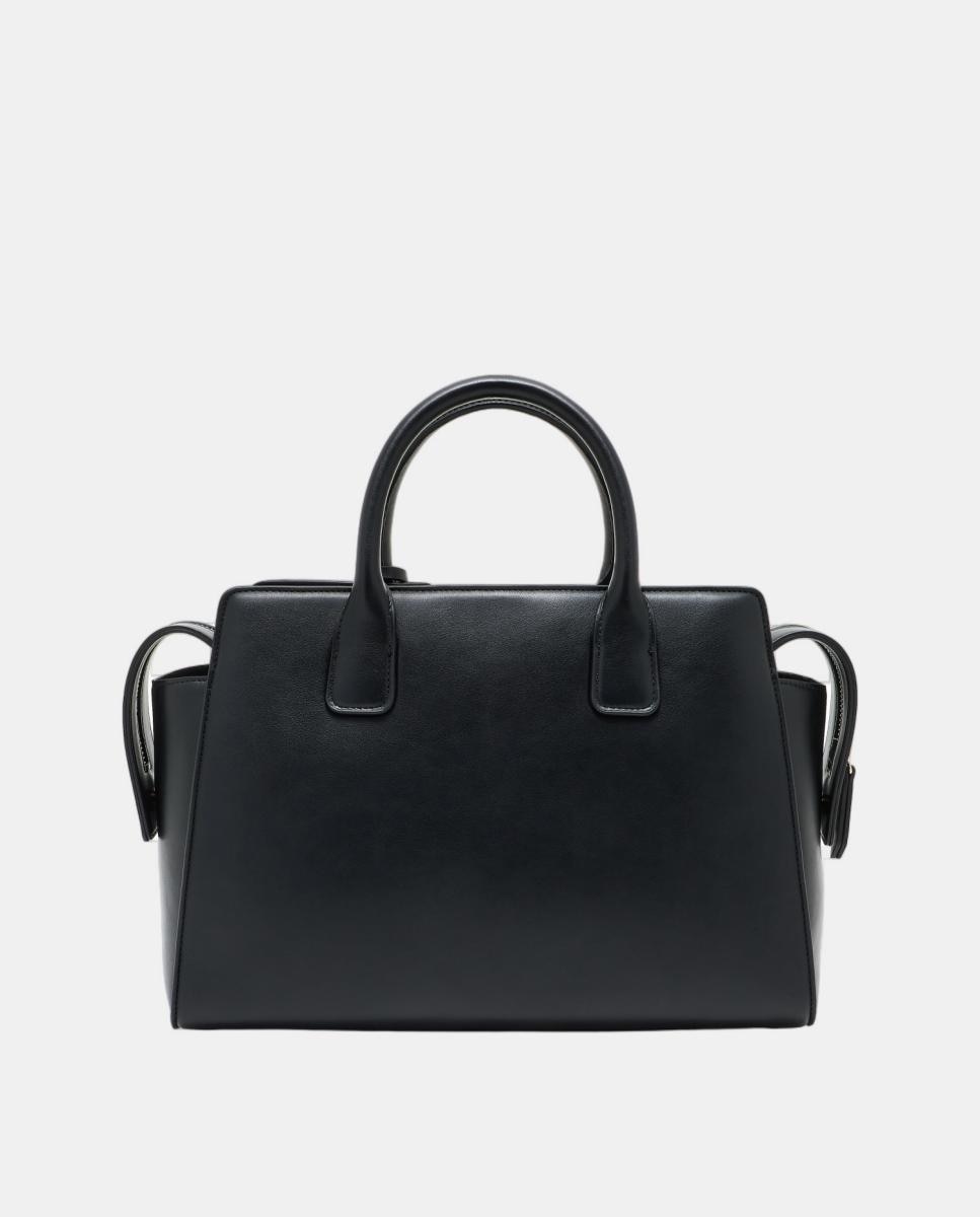 Mala Tipo Tote Média de Alça Dupla Preto-4