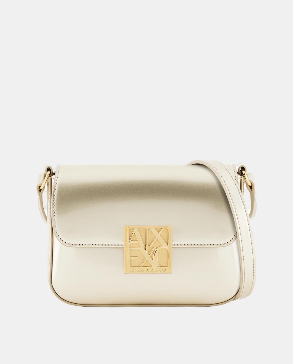 Imagem 0 de Mala a Tiracolo Pequena em Verniz com Aba