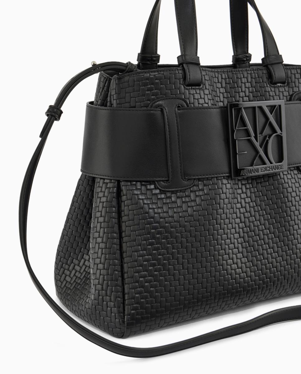 Mala "Susy" Shopper com Alça Dupla Preto-6