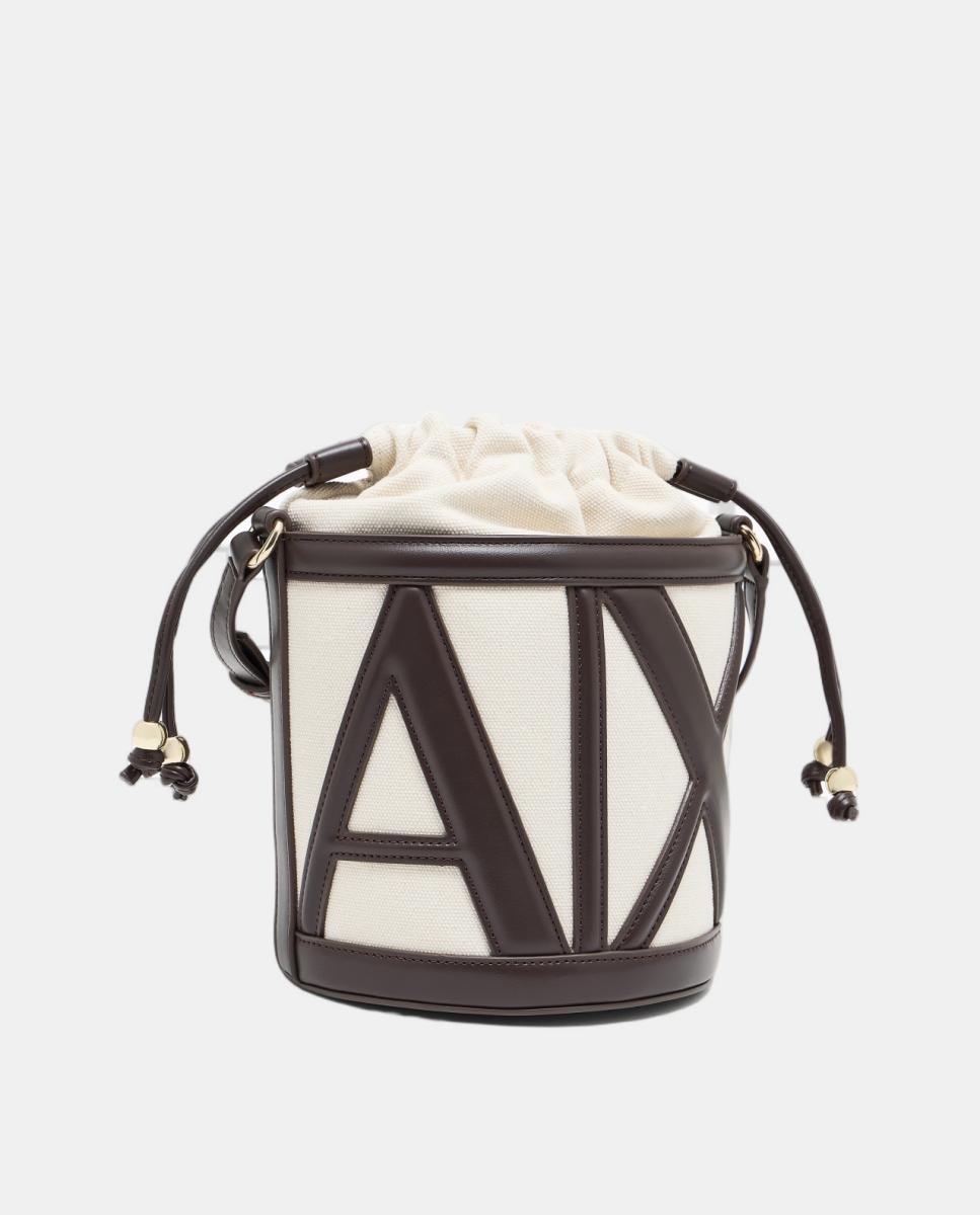 Imagem 0 de Mala Bucket Média com Logótipo Grande