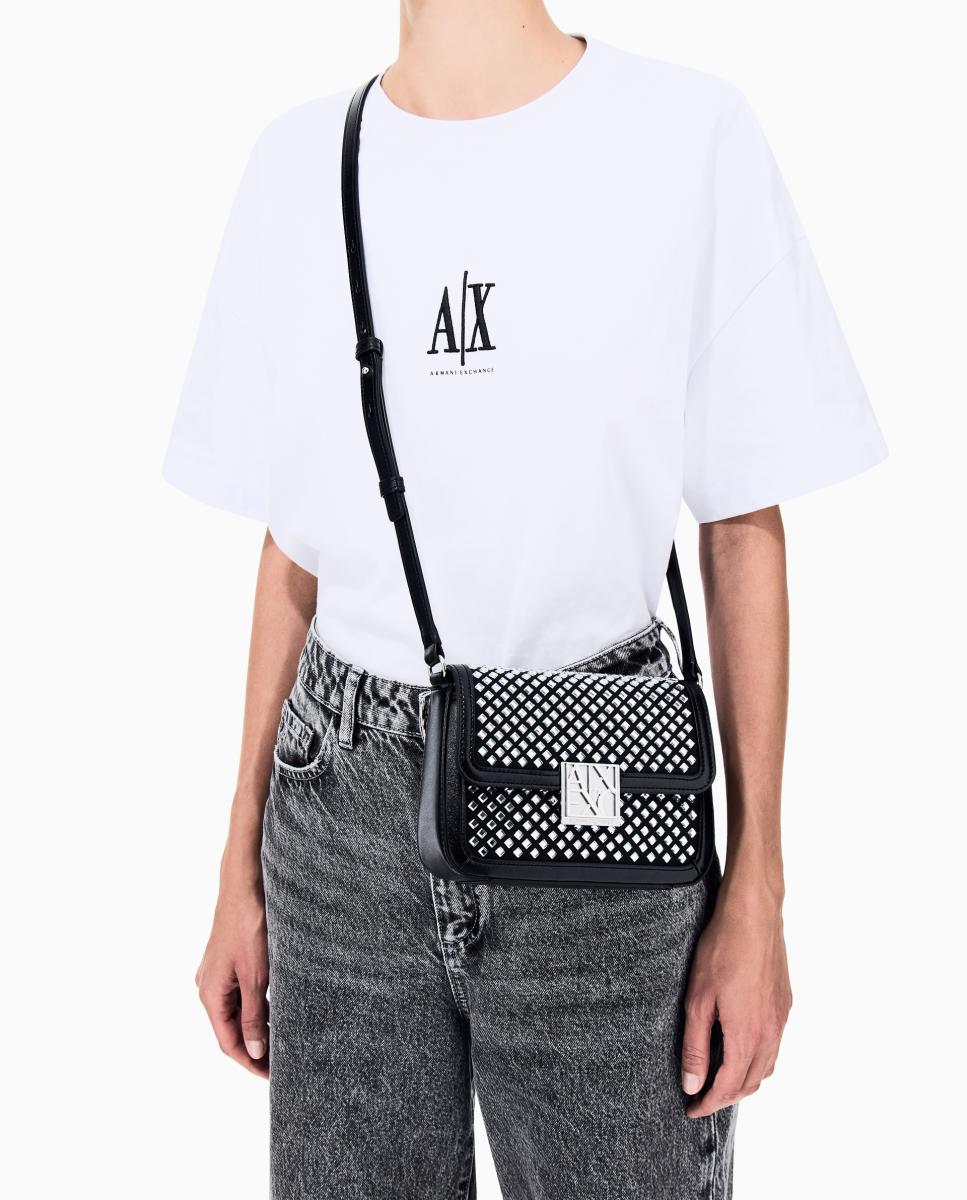 Bolso de mujer mini bandolera. - Armani Exchange - Negro Negro-5