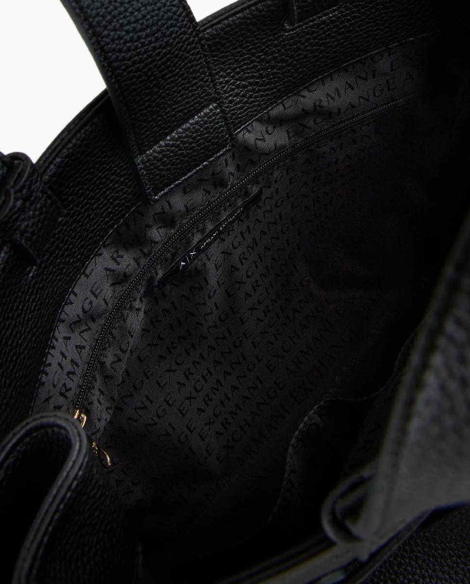 Mala Shopper com Logótipo Preto-5