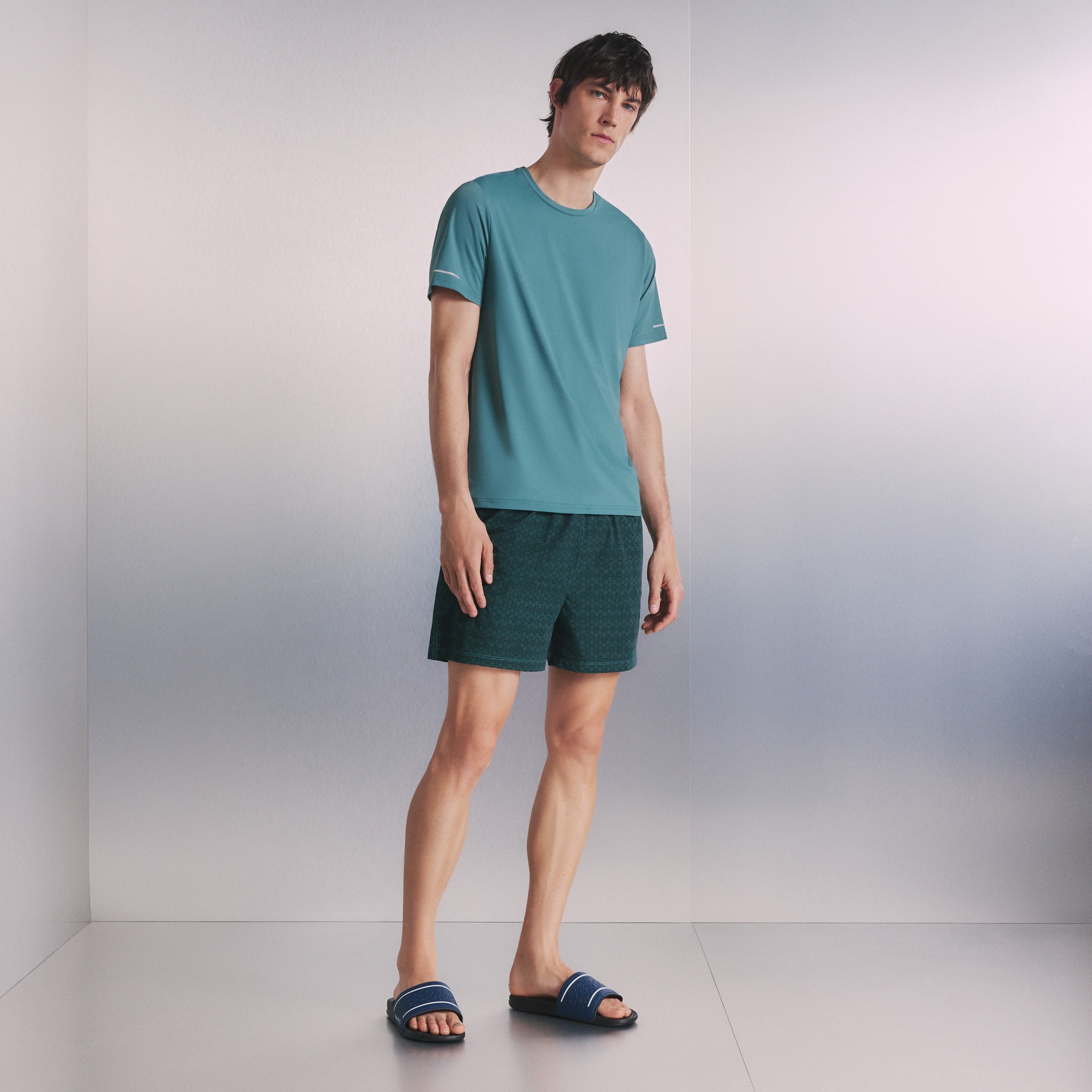 T-shirt de homem Boomerang Verde-2