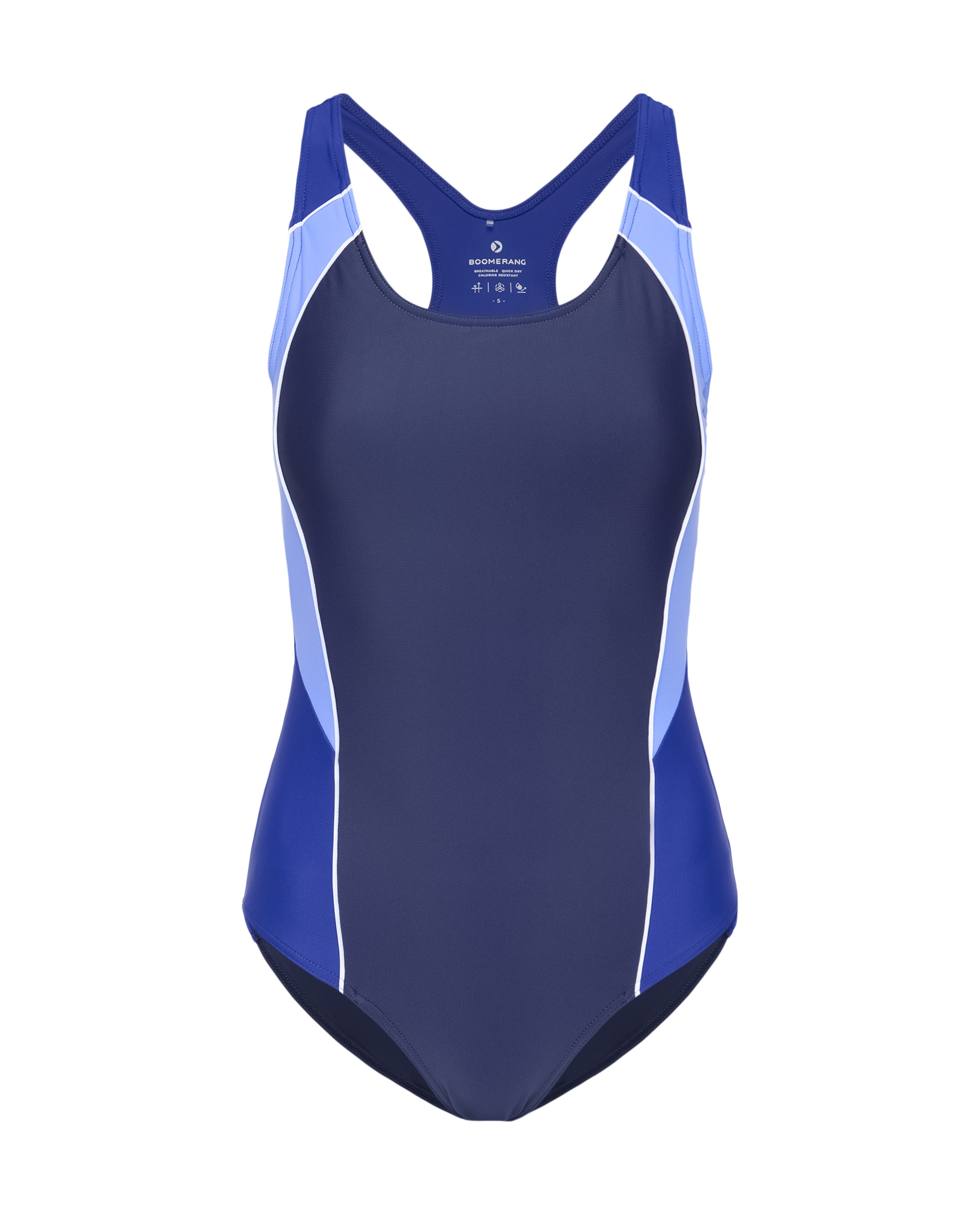 Bañador mujer challenge Boomerang - Azul marino Azul marino-4